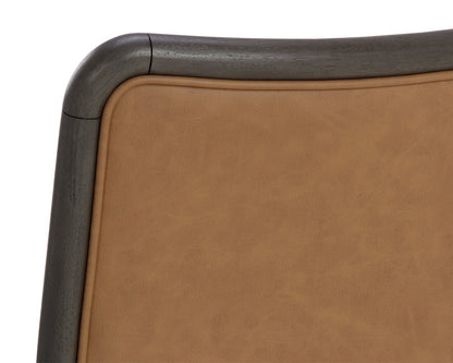 Sunpan - Jeno Dining Chair - Milliken Cognac (Set Of 2) - 111322 view 6