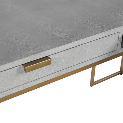 Sunpan - MIXT Jiro Desk - Grey Shagreen - 105443 view 7
