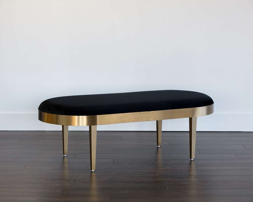 Sunpan - Jolie Bench - Black Sky - 103991 veiw 3