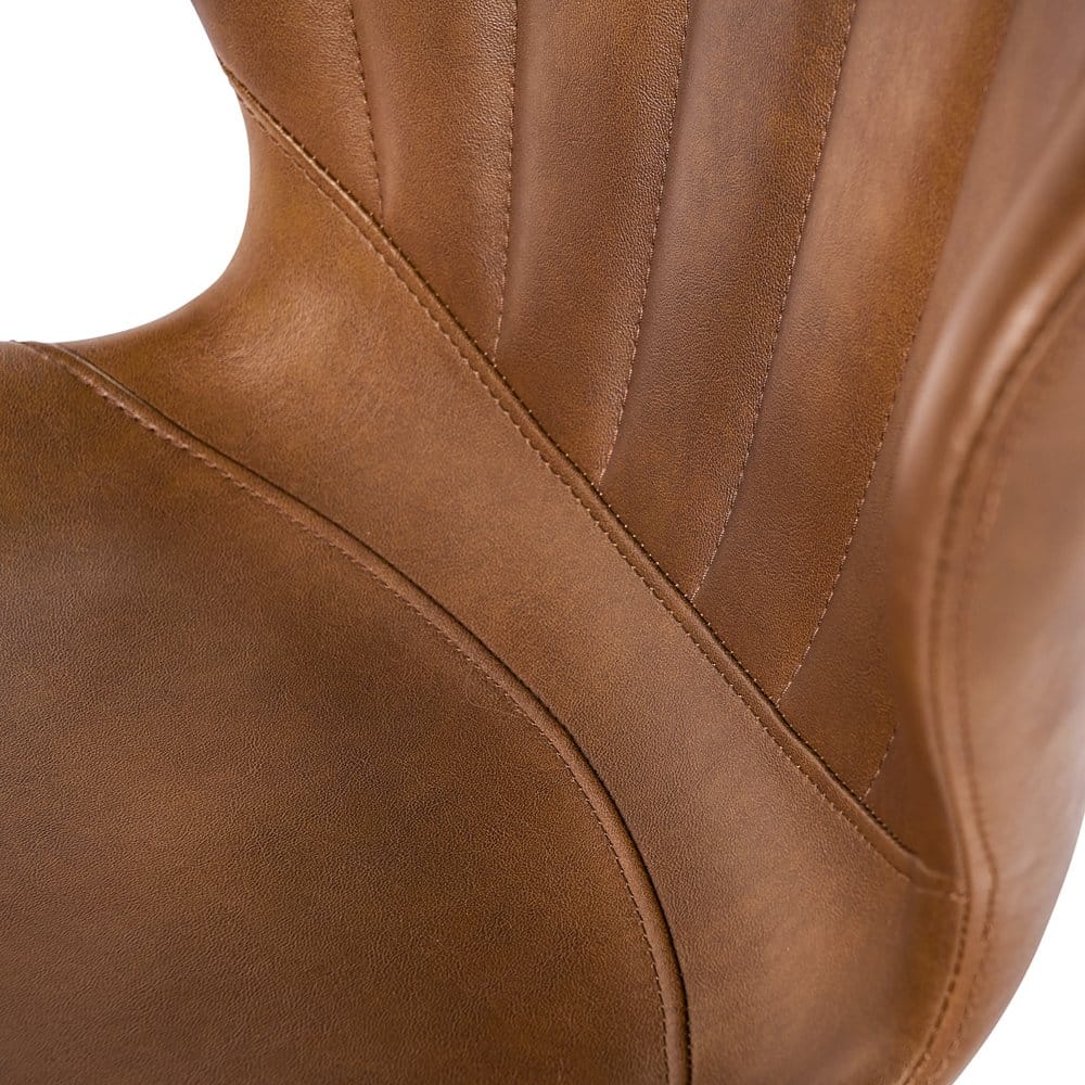 Sunpan - Junction Arabella Office Chair - Bravo Cognac - 104793 view 5