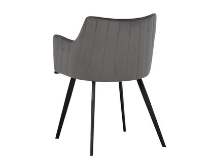 Sunpan - Junction Griffin Dining Armchair - Town Grey / Roman Grey - 103243_CLOSEOUT view 3