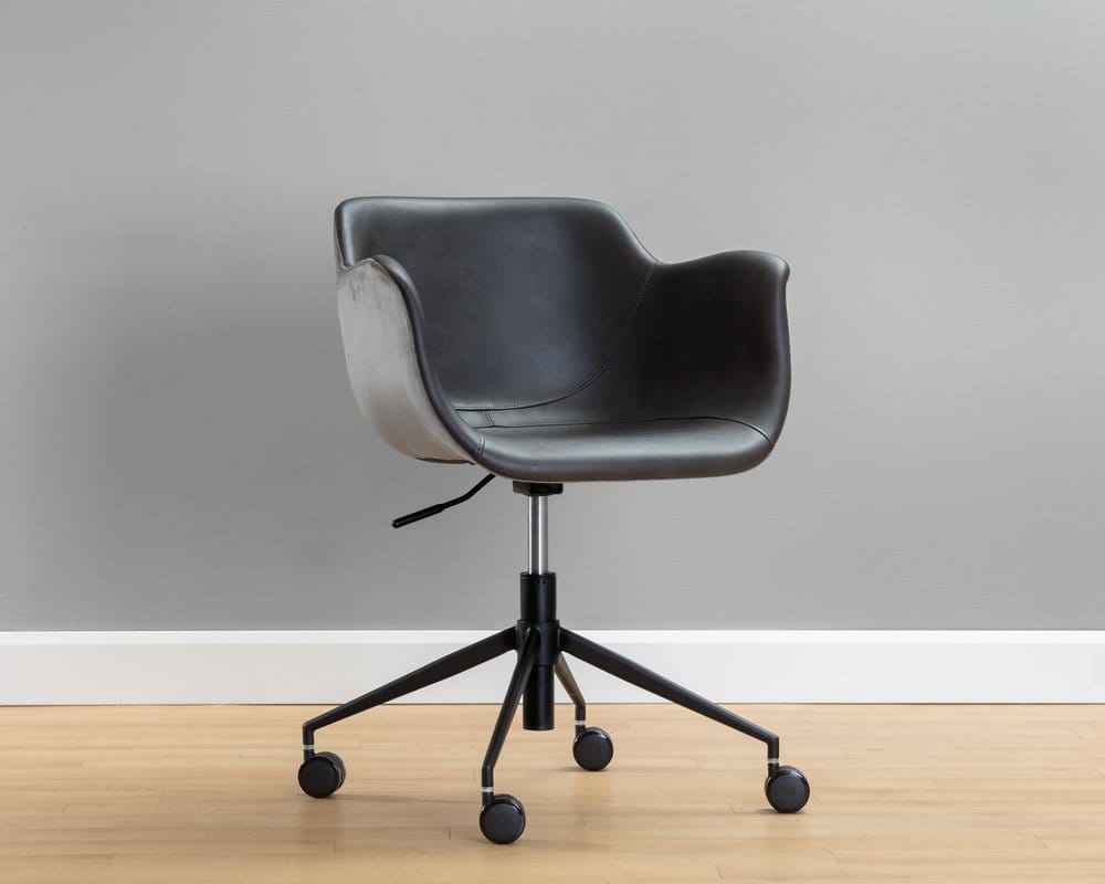 Sunpan - Junction Owen Office Chair - Town Grey / Roman Grey - 105660 view 4