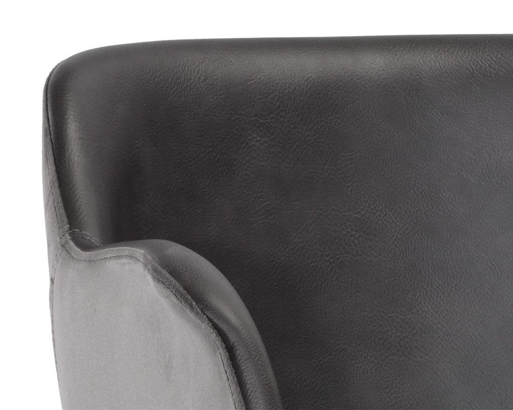Sunpan - Junction Owen Office Chair - Town Grey / Roman Grey - 105660 view 6