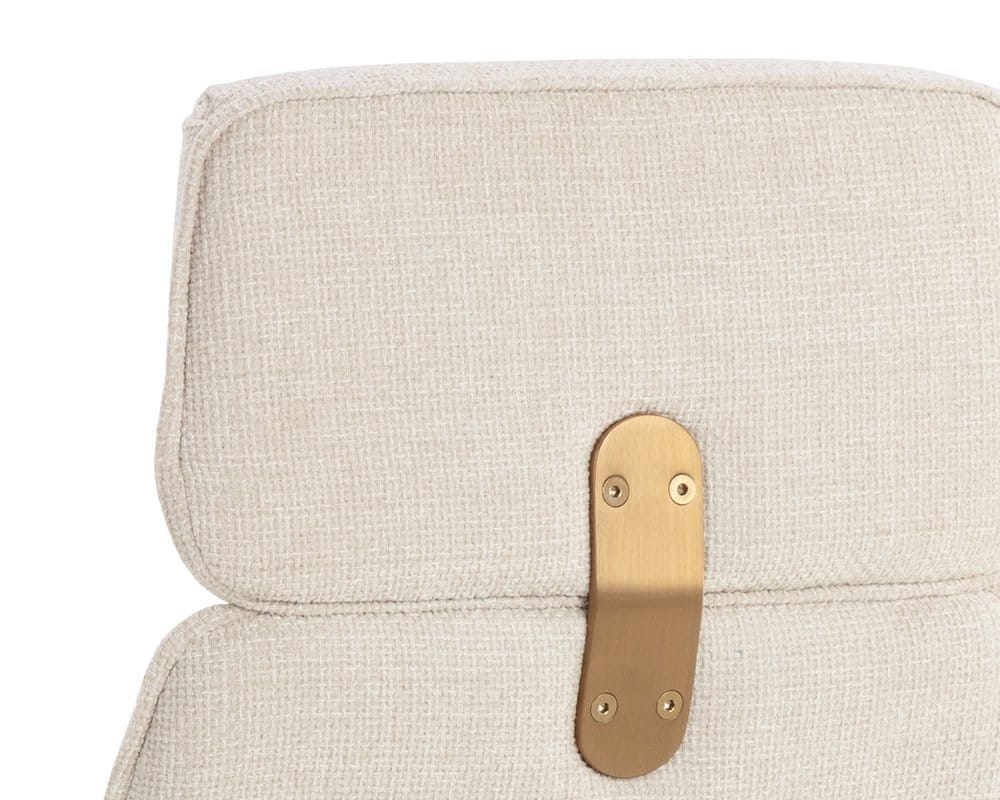 Sunpan - Kalev Office Chair - Chacha Cream - 110264 view 8