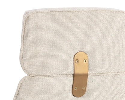 Sunpan - Kalev Office Chair - Chacha Cream - 110264 view 8