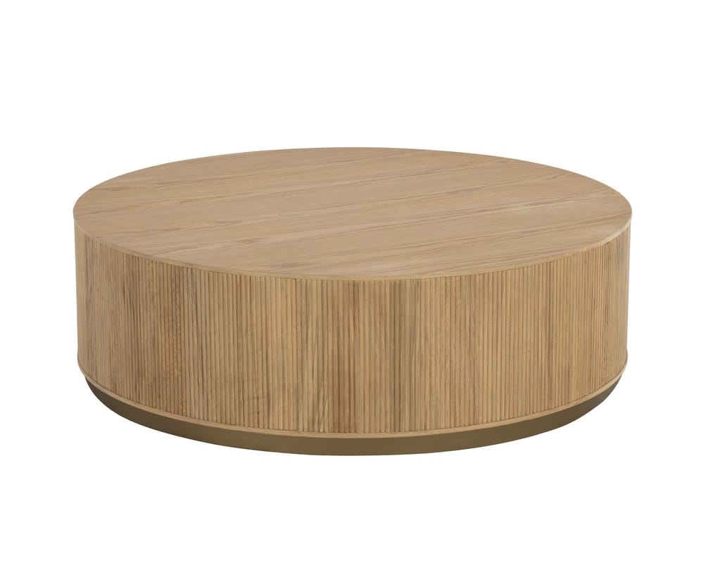 Sunpan - Kalla Coffee Table - Rustic Oak - 110776 view 2