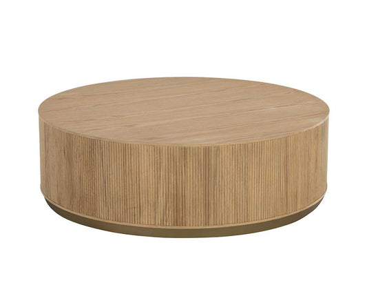 Sunpan - Kalla Coffee Table - Rustic Oak - 110776 veiw 2