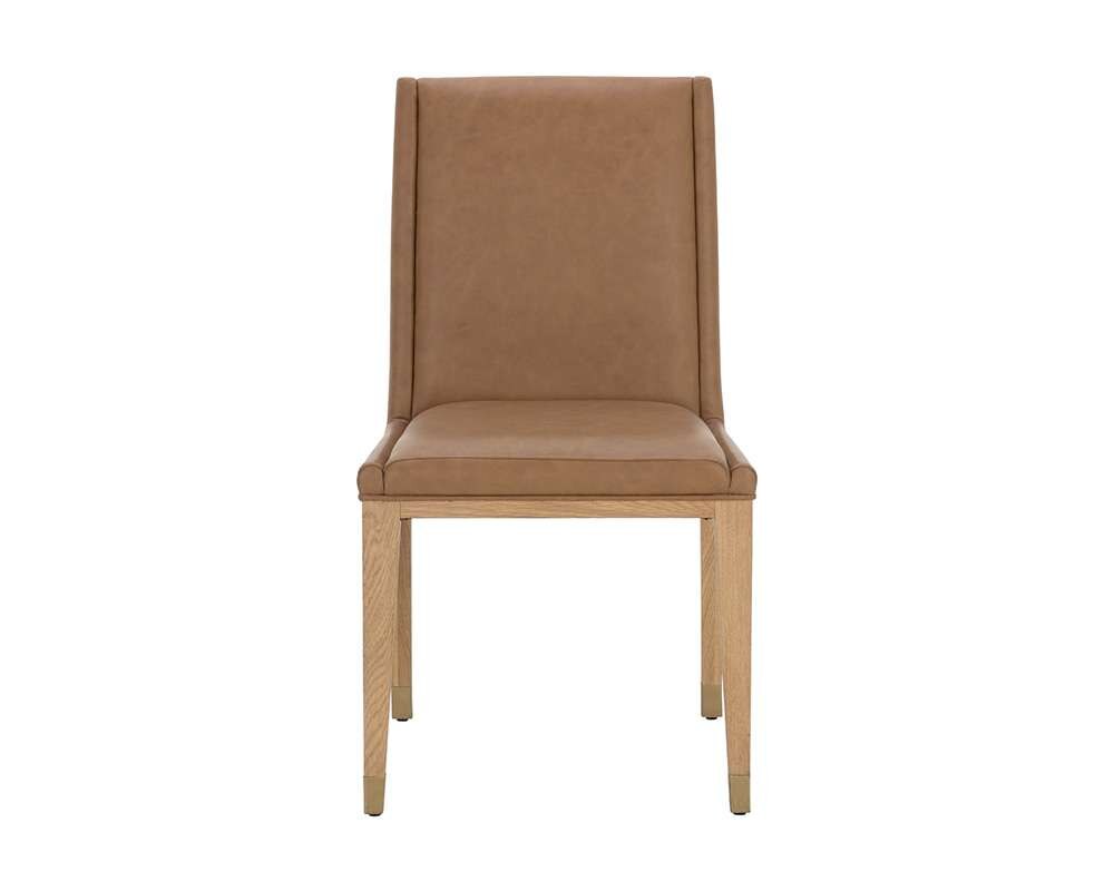 Sunpan - Kalla Dining Chair - Milliken Cognac (Set Of 2) - 110929 veiw 2