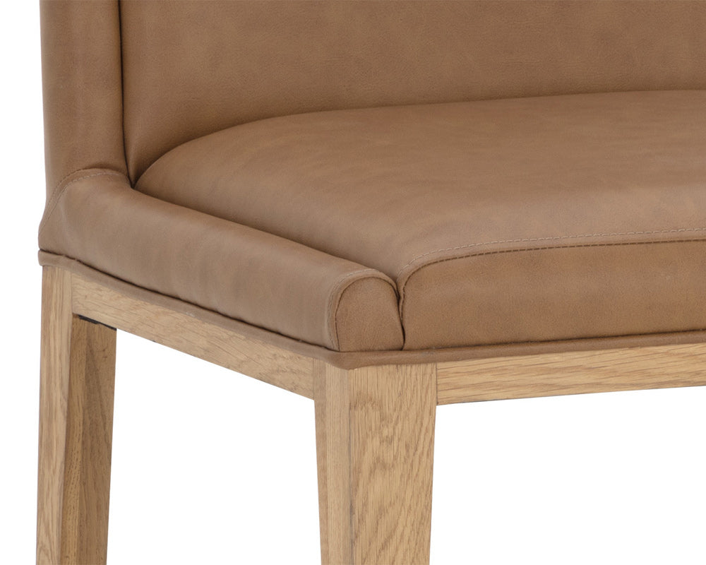Sunpan - Kalla Dining Chair - Milliken Cognac (Set Of 2) - 110929 view 8