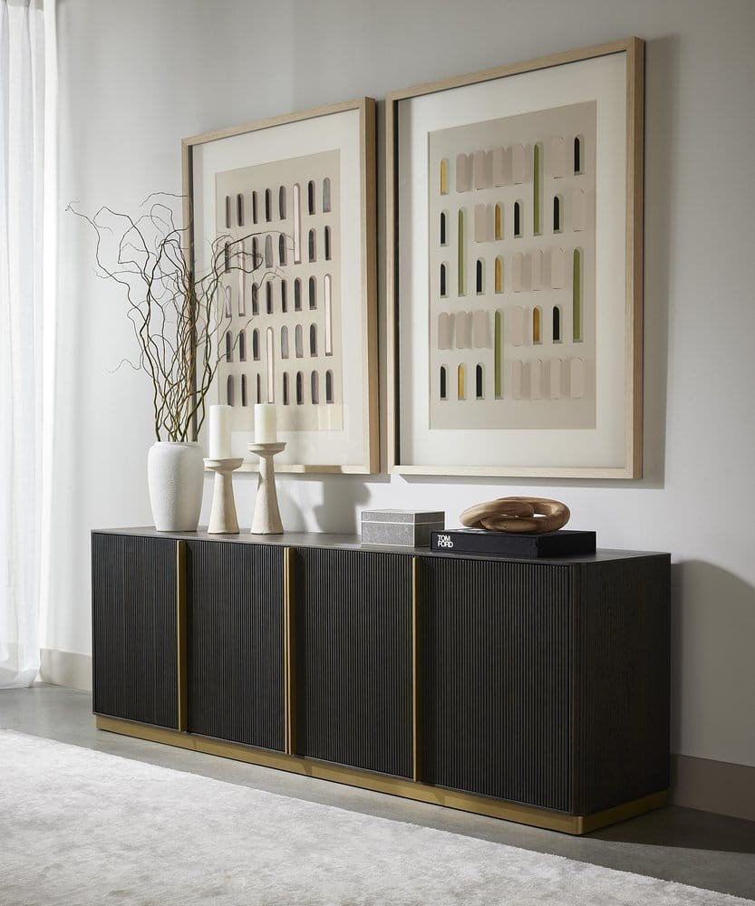 Sunpan - Kalla Dining Table Rectangular - Charcoal - 96in - 110990 view 4