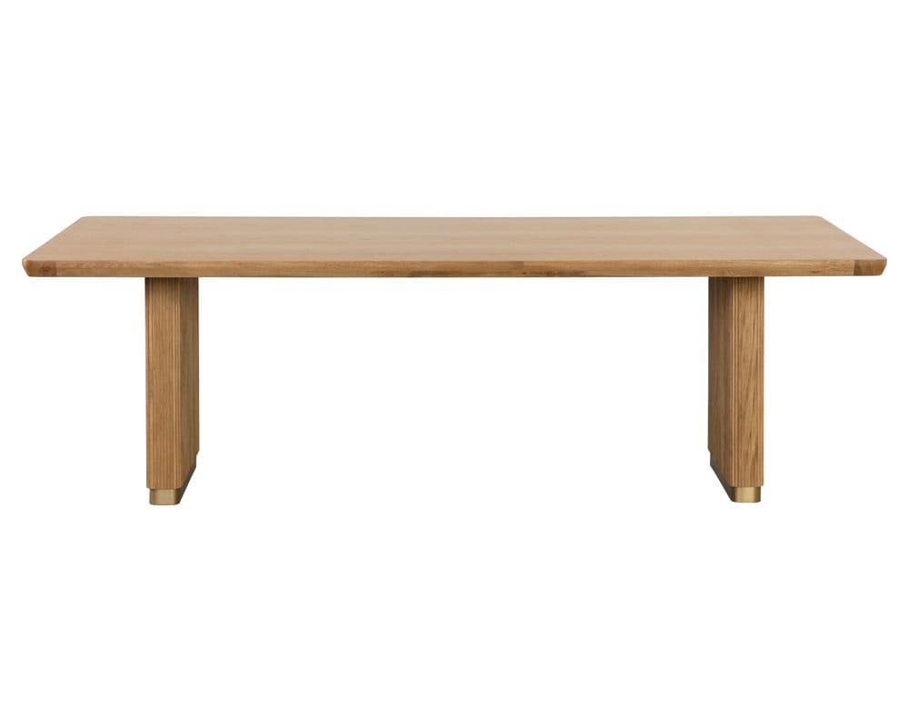 Sunpan - Kalla Dining Table Rectangular - Rustic Oak - 96in - 110992 view 2