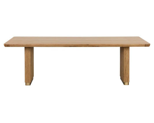 Sunpan - Kalla Dining Table Rectangular - Rustic Oak - 96in - 110992 view 2