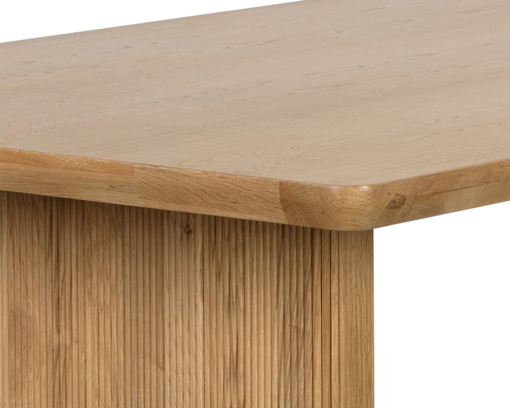 Sunpan - Kalla Dining Table Rectangular - Rustic Oak - 96in - 110992 view 4