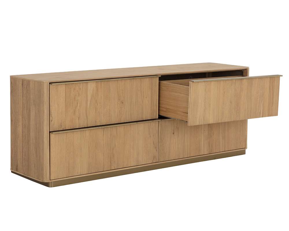 Sunpan - Kalla Dresser - Rustic Oak - 110778 veiw 4