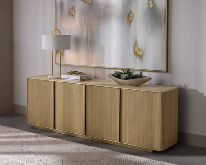 Sunpan - Kalla Sideboard - Rustic Oak - 110771 view 5