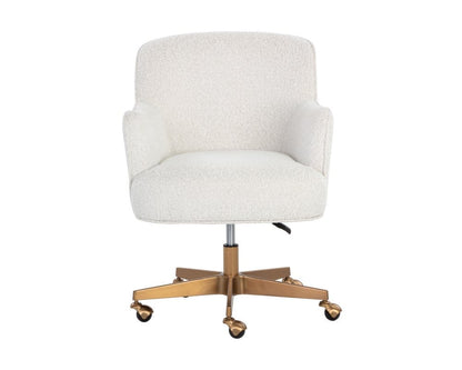 Sunpan - Karina Office Chair - Copenhagen White - 107854 view 2