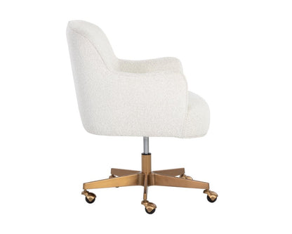 Sunpan - Karina Office Chair - Copenhagen White - 107854 view 3