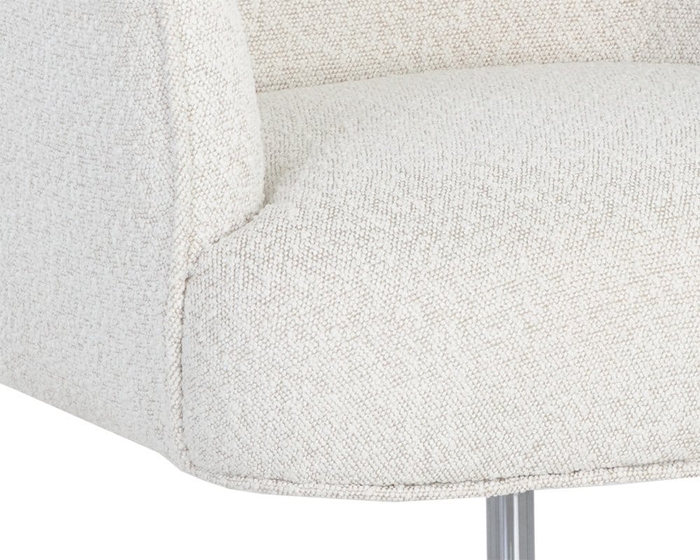 Sunpan - Karina Office Chair - Copenhagen White - 107854 view 6