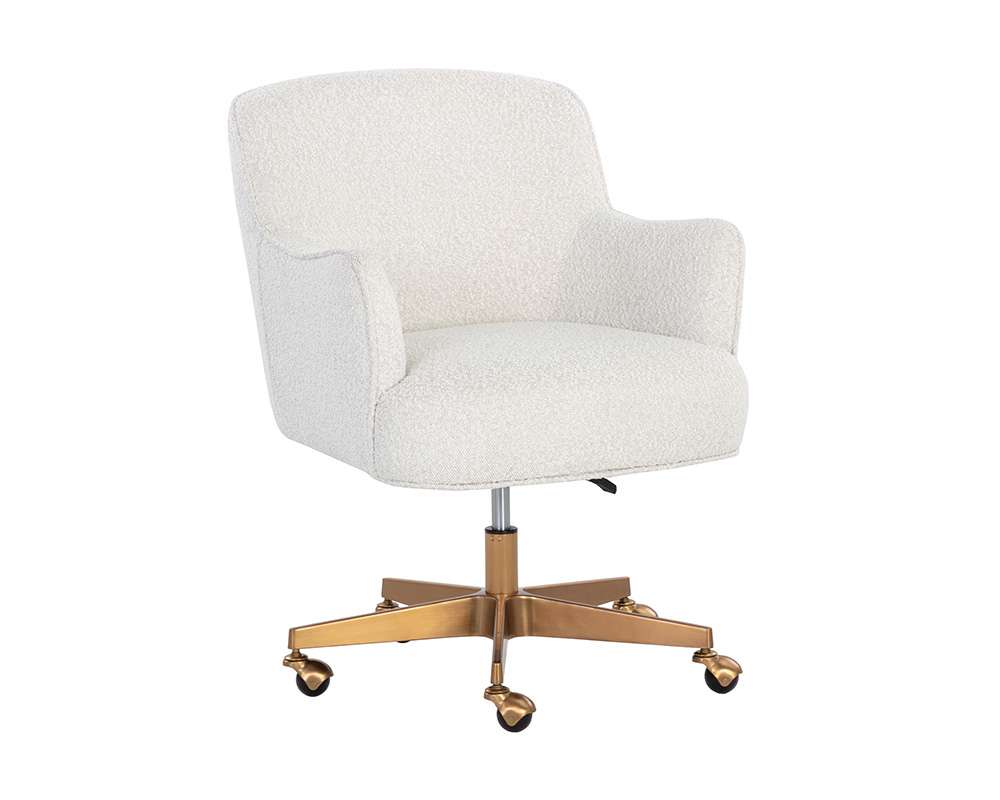 Sunpan - Karina Office Chair - Copenhagen White - 107854 veiw 1