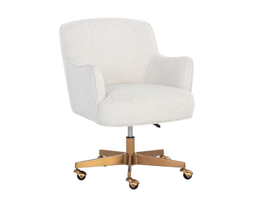 Sunpan - Karina Office Chair - Copenhagen White - 107854 veiw 1