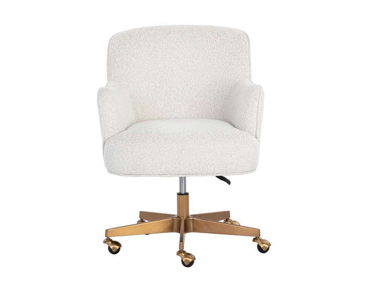 Sunpan - Karina Office Chair - Copenhagen White - 107854 veiw 2