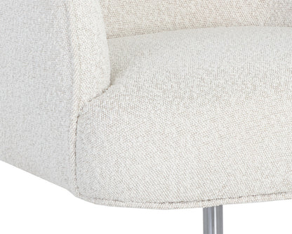Sunpan - Karina Office Chair - Copenhagen White - 107854 view 7