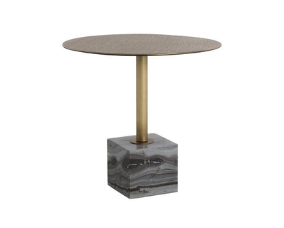 Sunpan - Kata Bistro Table - Grey Marble - 32in - 109640 view 1