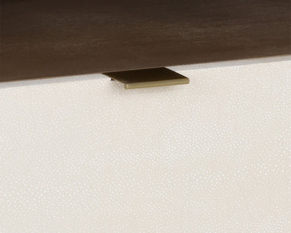 Sunpan - MIXT Kayden Nightstand - Oyster Shagreen - 107821 view 6