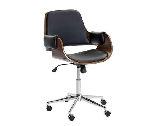 Sunpan - Urban Unity Kellan Office Chair - Onyx - 101535 veiw 1