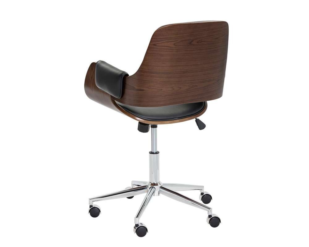 Sunpan - Urban Unity Kellan Office Chair - Onyx - 101535 veiw 2