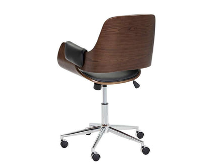 Sunpan - Urban Unity Kellan Office Chair - Onyx - 101535 veiw 2