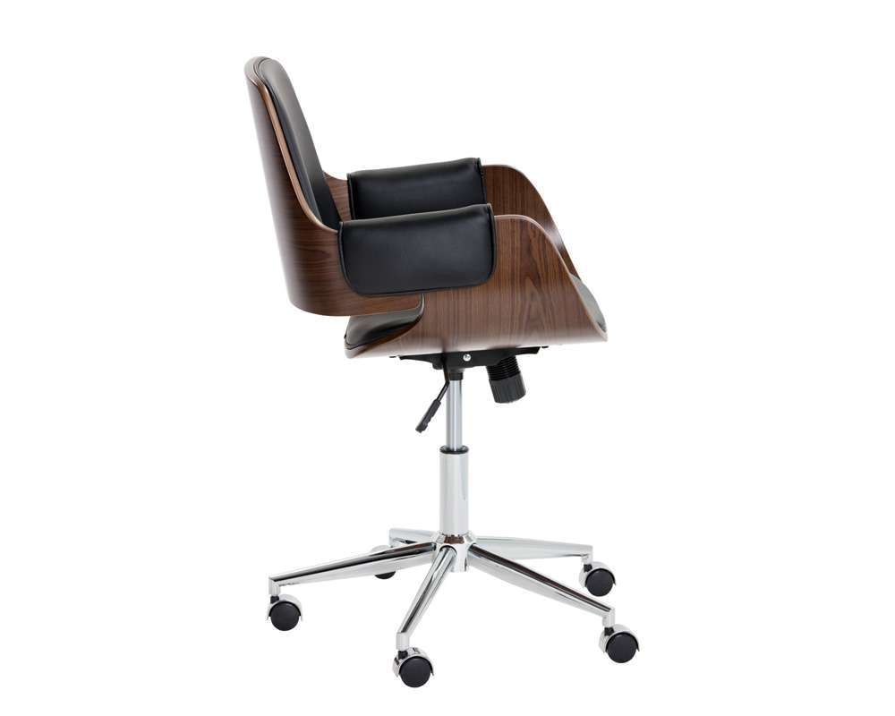 Sunpan - Urban Unity Kellan Office Chair - Onyx - 101535 veiw 3