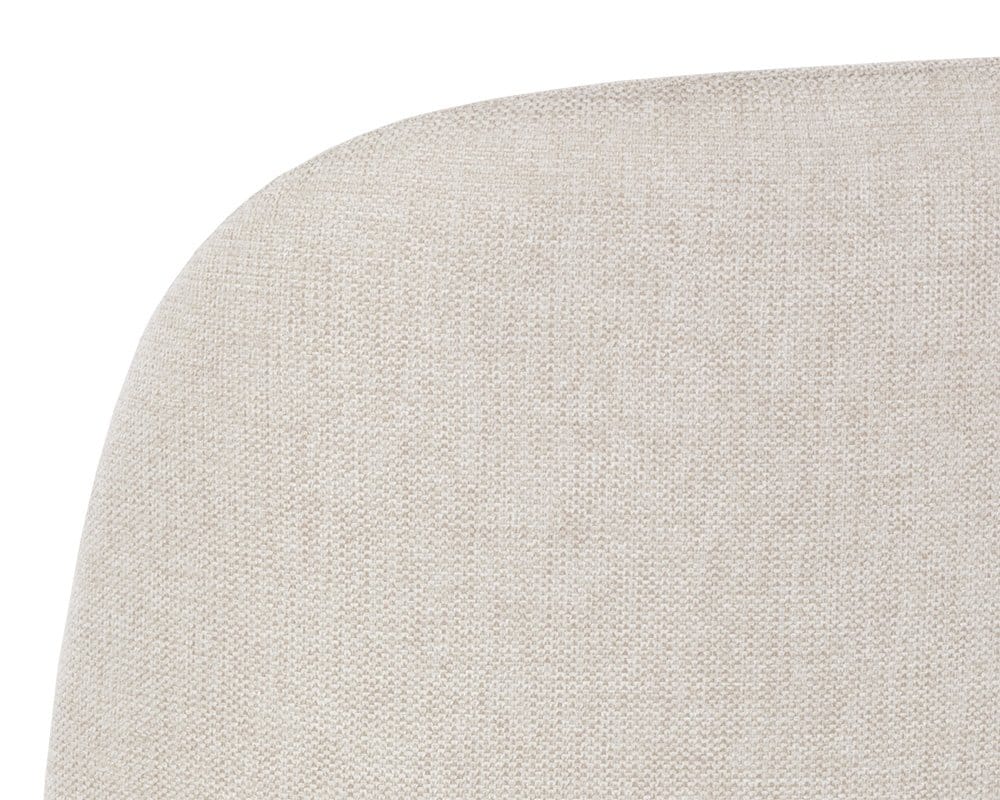 Sunpan - Kenna Office Chair - Belfast Oatmeal - 107655_CLOSEOUT view 8