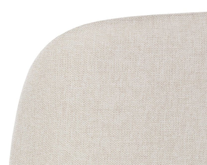 Sunpan - Kenna Office Chair - Belfast Oatmeal - 107655_CLOSEOUT view 8