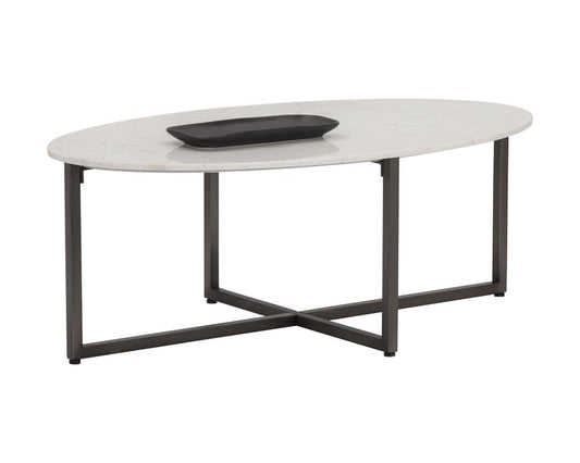 Sunpan - Kiara Coffee Table Oval - 106523 view 1
