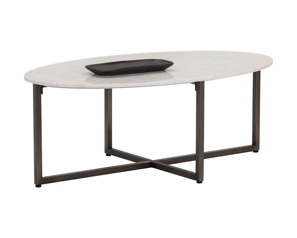 Sunpan - Kiara Coffee Table Oval - 106523 veiw 1