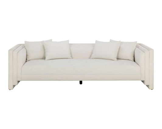 Sunpan - Westport Kira Sofa - Heather Ivory Tweed - 111653 veiw 2