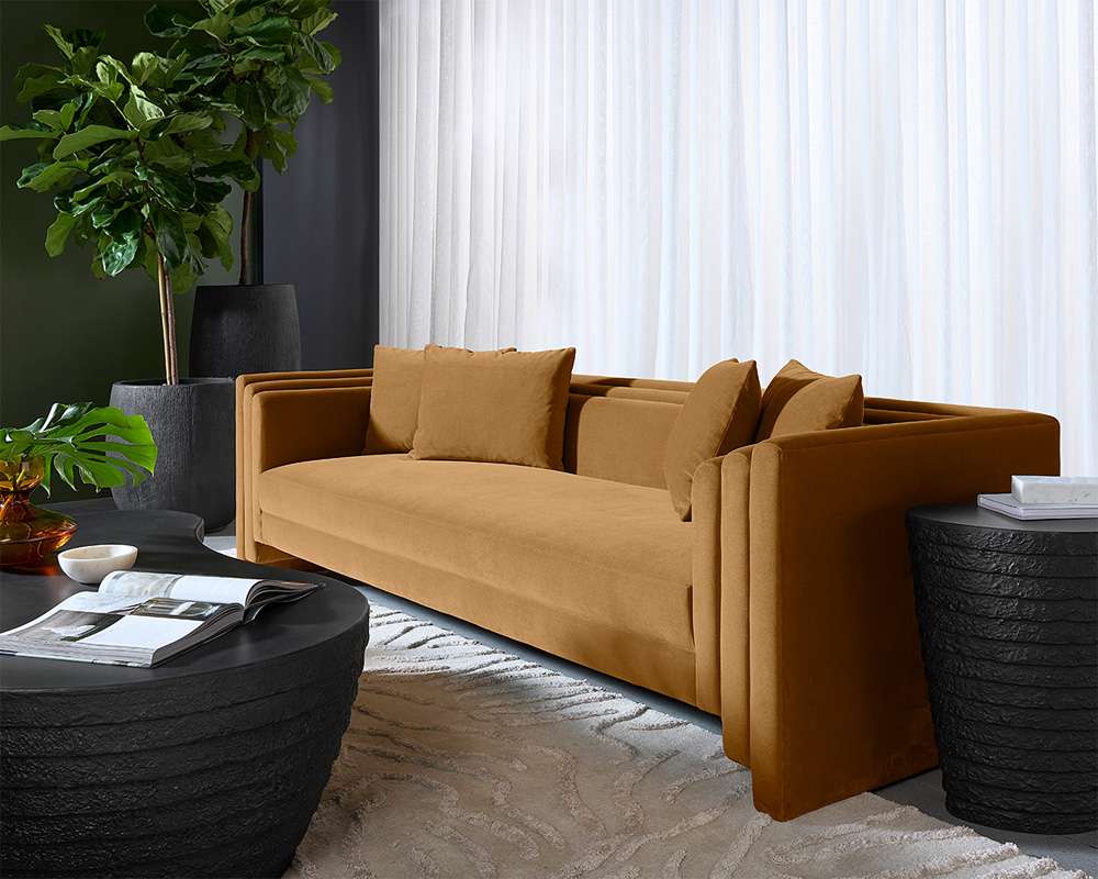 Sunpan - Westport Kira Sofa - Meg Gold - 111590 veiw 4