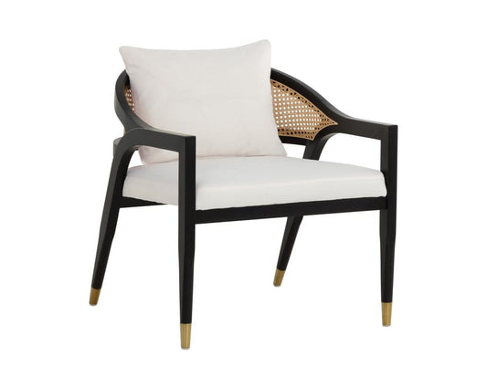 Sunpan - Kirsten Lounge Chair - Linoso Ivory - 108715_CLOSEOUT view 1
