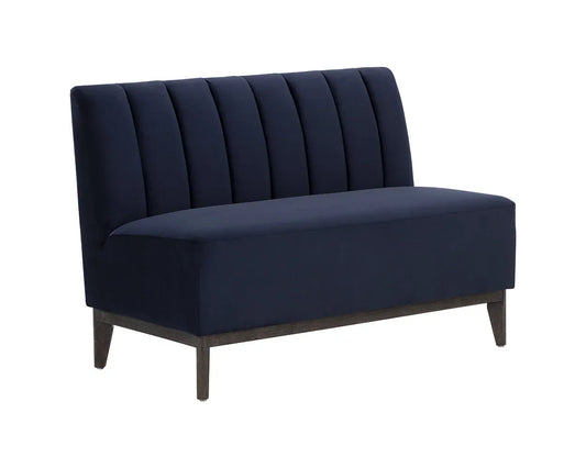 Sunpan - Kosovo Banquette - Brown - Abbington Navy - 111496 view 1