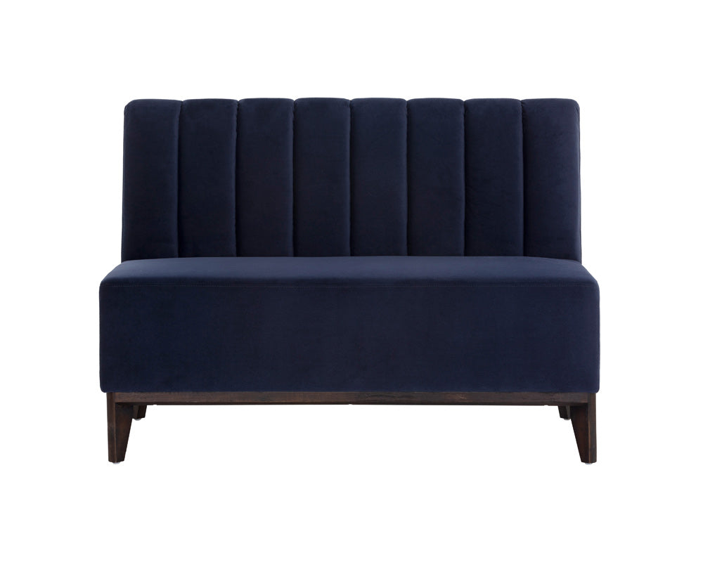 Sunpan - Kosovo Banquette - Brown - Abbington Navy - 111496 view 3