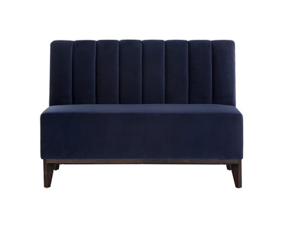 Sunpan - Kosovo Banquette - Brown - Abbington Navy - 111496 view 3