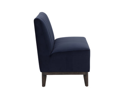 Sunpan - Kosovo Banquette - Brown - Abbington Navy - 111496 view 5