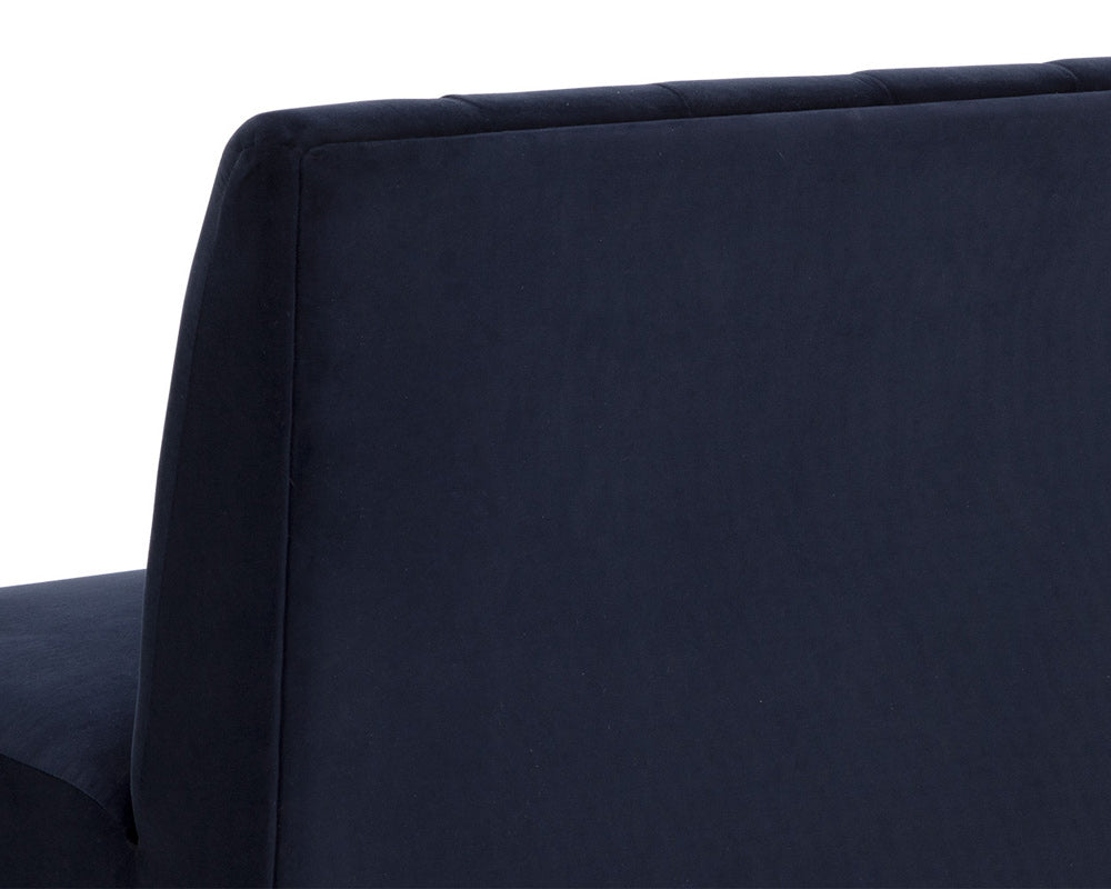 Sunpan - Kosovo Banquette - Brown - Abbington Navy - 111496 view 8