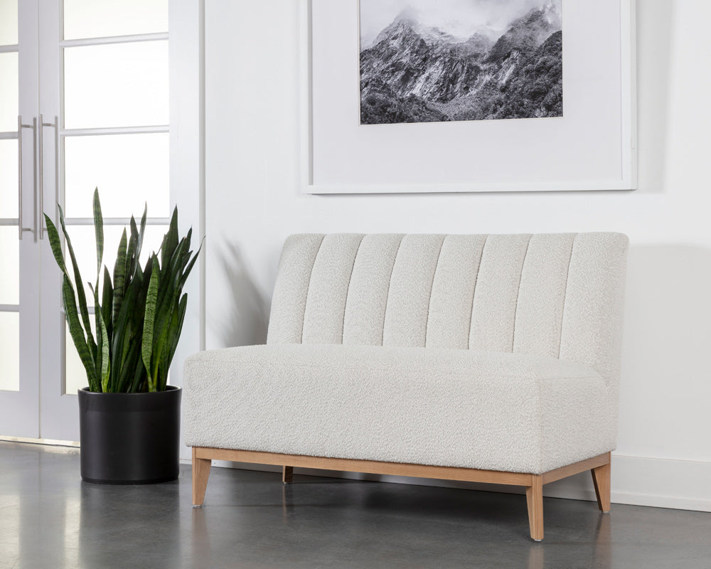 Sunpan - Kosovo Banquette - Natural - Copenhagen White - 111497 view 5
