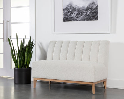 Sunpan - Kosovo Banquette - Natural - Copenhagen White - 111497 view 5
