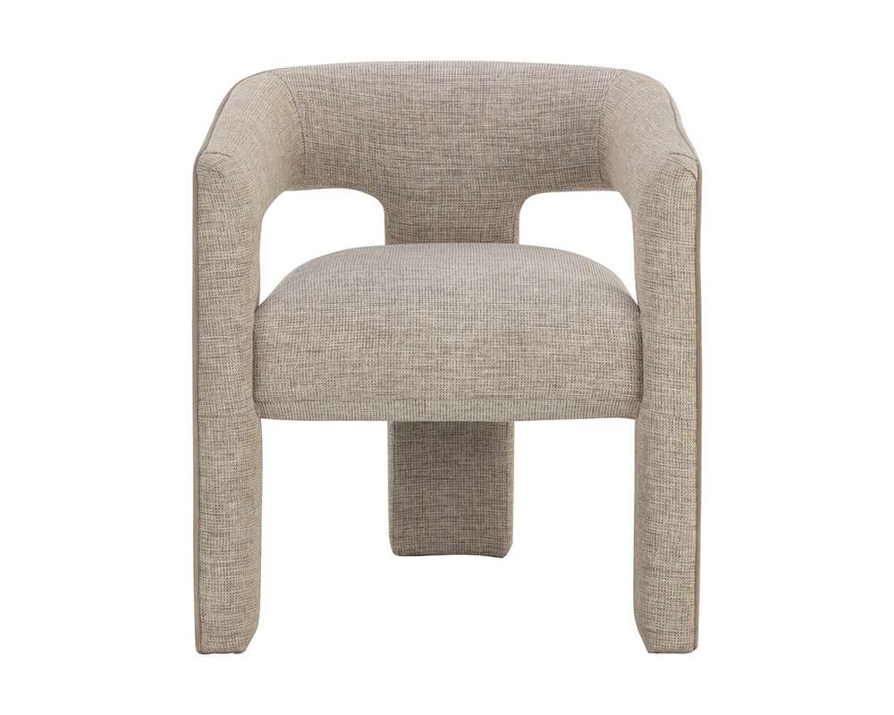 Sunpan - Krasner Dining Armchair - Rhapsody Sand - 109718 veiw 2