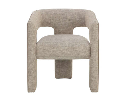 Sunpan - Krasner Dining Armchair - Rhapsody Sand - 109718 veiw 2