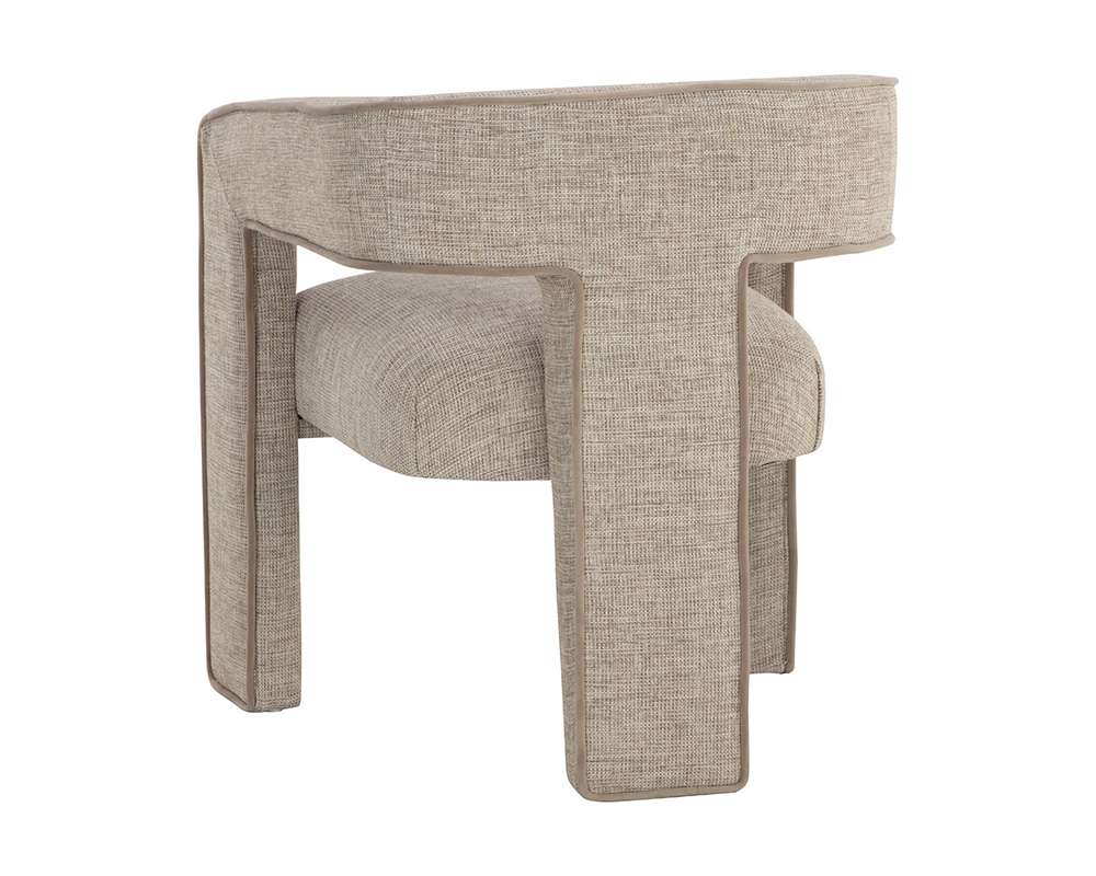 Sunpan - Krasner Dining Armchair - Rhapsody Sand - 109718 veiw 4