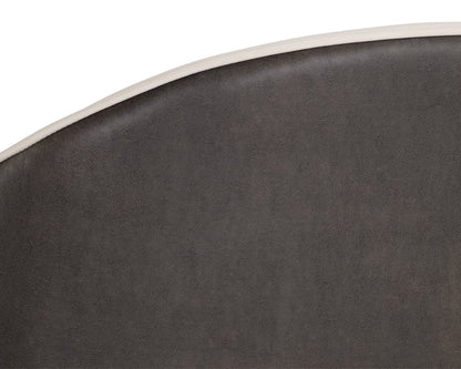 Sunpan - Ikon Kylin Dining Armchair - Dillon Cream / Bravo Ash - 105687 view 8